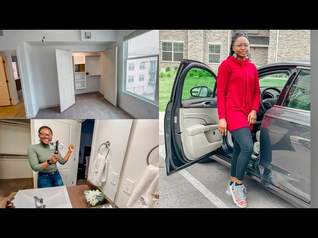 I Bought My First Car | Moving Vlog | House Hunting + Empty Apartment Tour