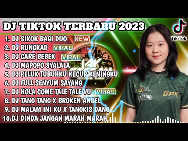 DJ TIKTOK TERBARU 2023 - DJ SIKOK BAGI DUO PALEMBANG x DJ RUNGKAD ENTEK ENTEKAN | REMIX TIKTOK