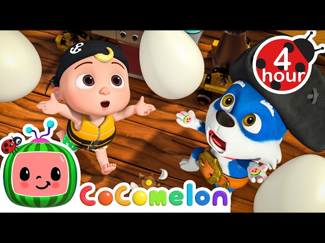 Pirate Breakfast Disaster! 🍳 | NEW 🥚Cocomelon - Nursery Rhymes | Fun Cartoons For Kids