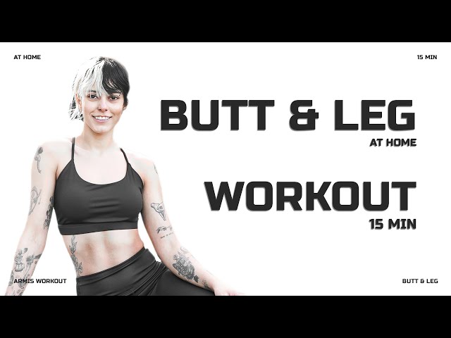 15 Min BUTT And LEG Workout | No Equipment