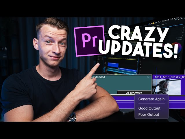 Premiere Pro 2025 UPDATES: This New AI Feature is HUGE!