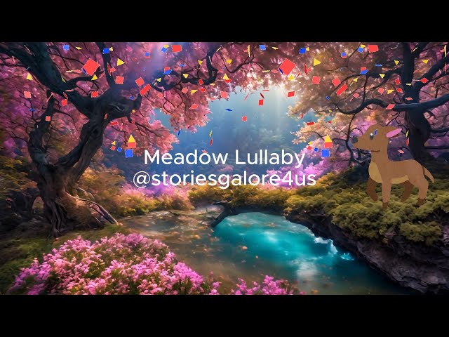 Serene Meadow Bliss 🌿🦌 | Peaceful Music Lullaby