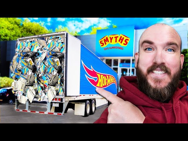 HUGE HAUL!!!🔥HUNTING FOR RARE HOT WHEELS at SMYTHS!