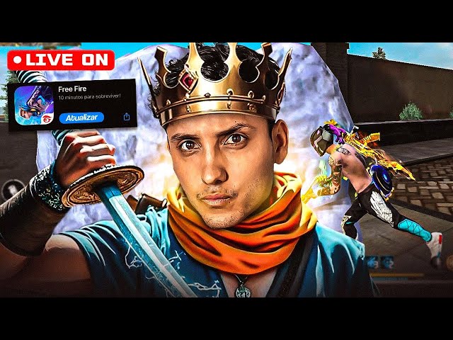 🔥😱 FREE FIRE - AO VIVO🔥😱TESTANDO TUDO NA  ATUALIZAÇAO  !!🔥😱 ONEXT AO VIVO 🔥