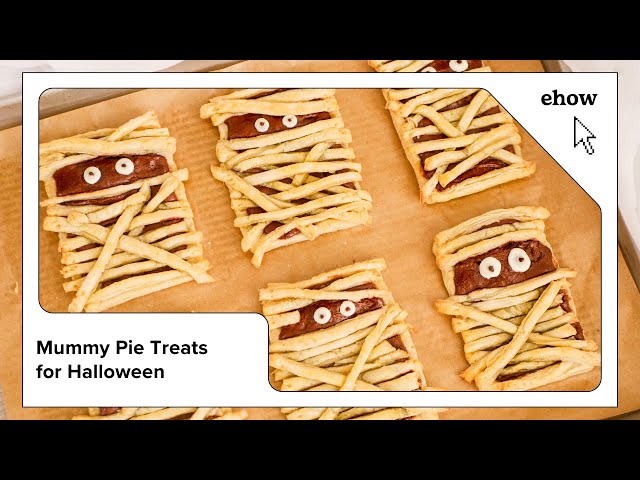 Halloween House: Mummy Pie Treats