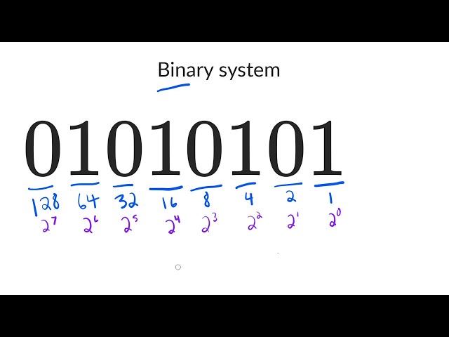 The binary number system