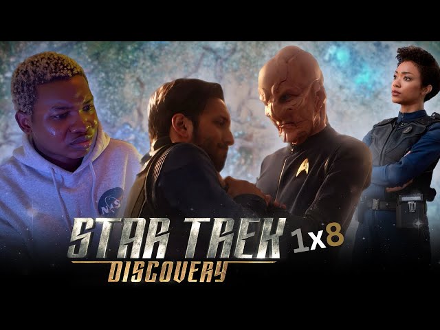 FIRST TIME Reacting to Star Trek: Discovery S1E8 "Si Vis Pacem, Para Bellum"! Saru’s DARKEST Hour🌌⚔️