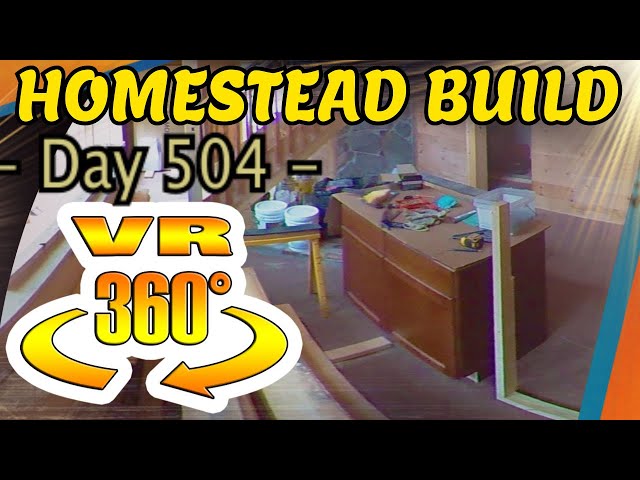 Homestead Building - Building a Half-Height Dividing Wall