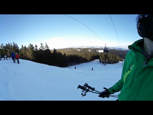 Skifahren 360 Sternstein