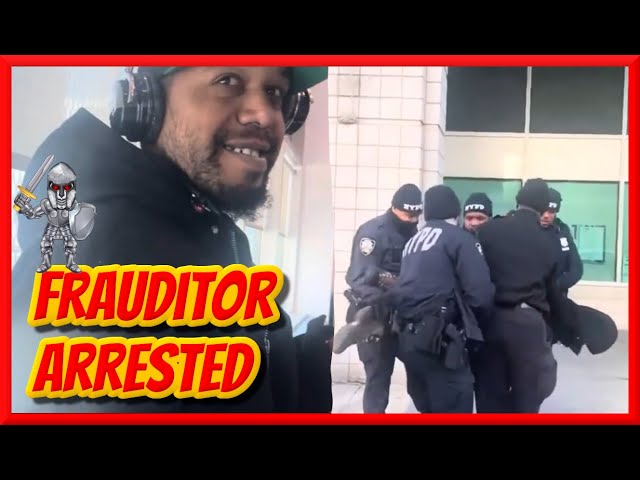 Frauditor Arrested and Carried Out of a New York Probation Office