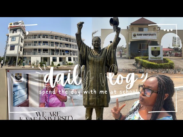 A day at Kaaf University | Campus tour |back to school vlog 📚🖊️#backtoschool