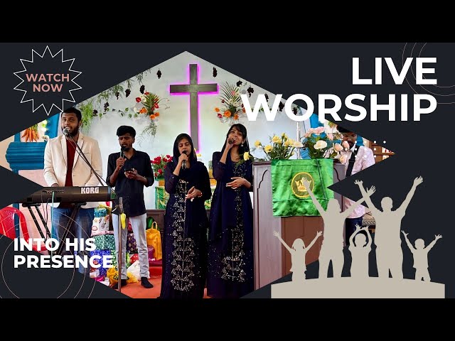 Live Worship | Anish Samuel | Jenefa | Ashina | In His Presence