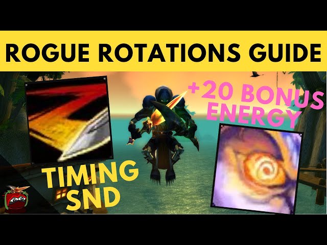 Rogue Rotation Guide - PvE Raid Tutorial - Classic WoW - Raid Basics for MC/BWL/AQ/NAXX - SnD Timing