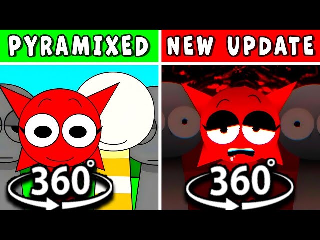 360° VR Incredibox Sprunki: Pyramixed New Update (New Characters)