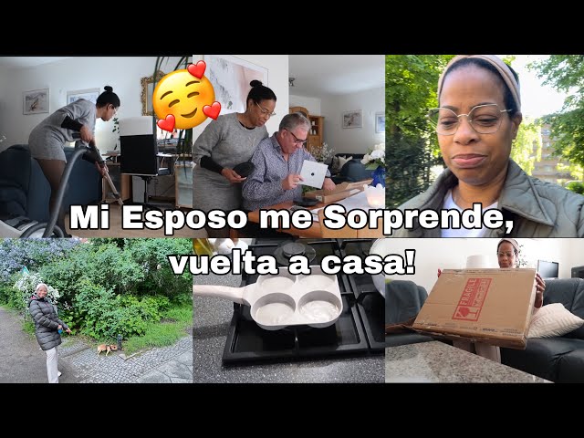 MI ESPOSO me SORPRENDE☺️NUEVO PROYECTO🥳El mejor SARTÉN🍳VLOG Vida en Alemania