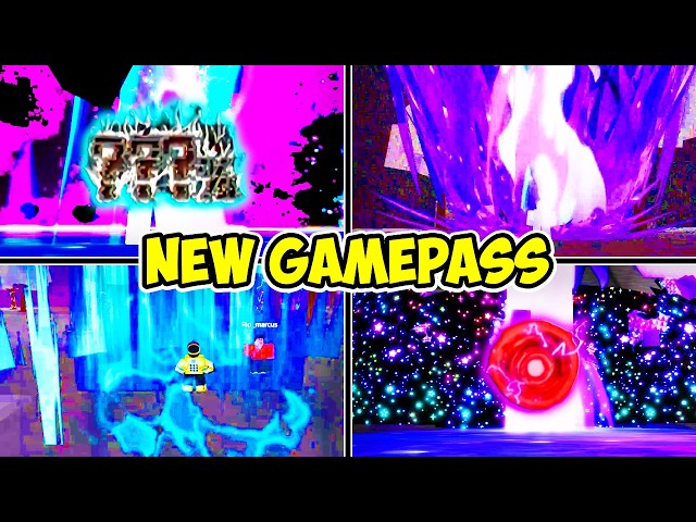 TSB New Gamepass Showcase + Boundless Rage + Final Stand + New Emotes | The Strongest Battlegrounds