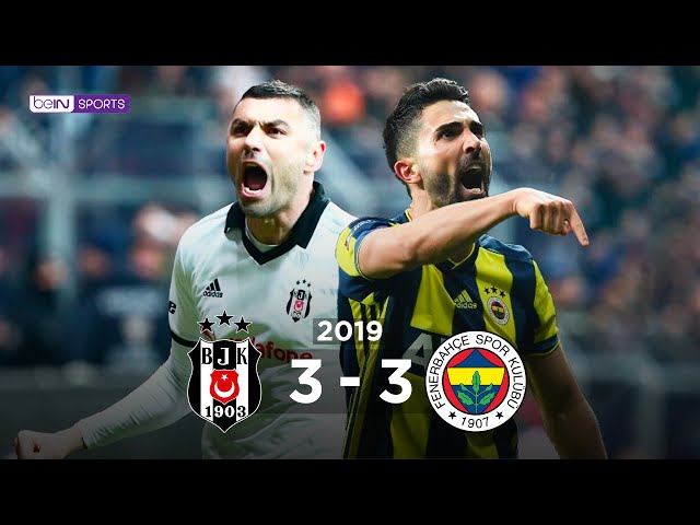 Beşiktaş 3 - 3 Fenerbahçe | Maç Özeti | 2018/19