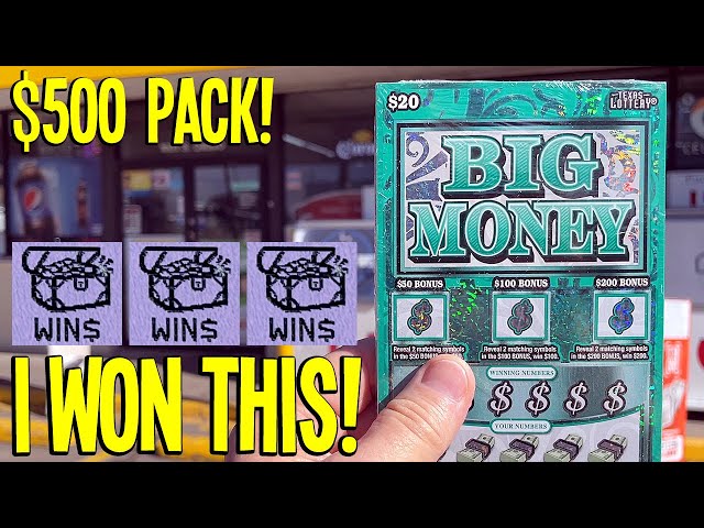 I Spent $500 on a FULL PACK of Lottery Tickets and WON THIS!