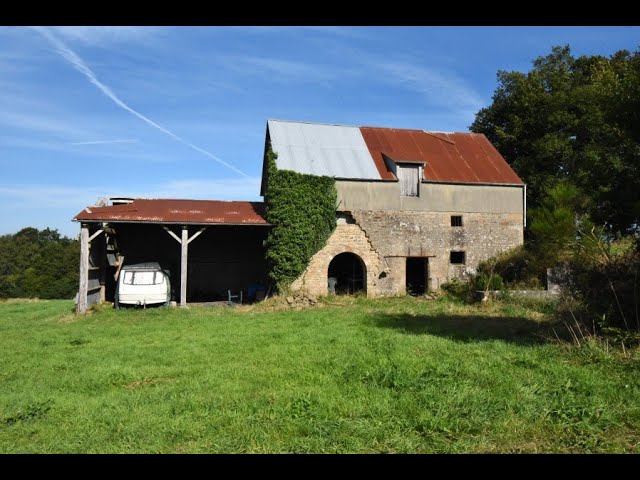 @suzanneinfrance - SIF -001957 - House and barn to renovate in 9.5 acres