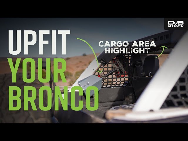 Ford Bronco Rear Accessories Tour | DV8 Offroad