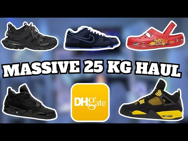 MASSIVE 25 KG BUDGET DHGATE SHOE HAUL 📦🔥 (with links)