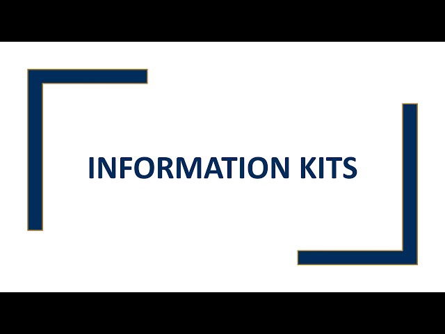 Information Kits