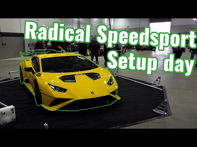 Setup day | Radical Speedsport 50th Anniversary