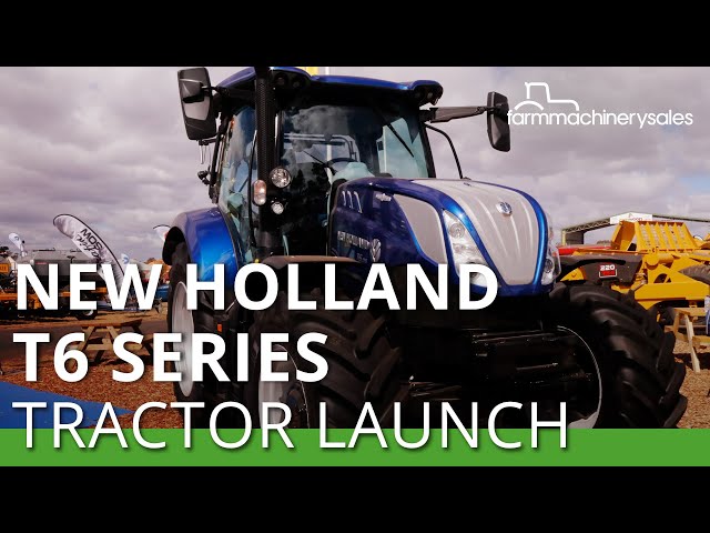 New Holland T6 series tractor 2019 launch @ AgQuip 2019