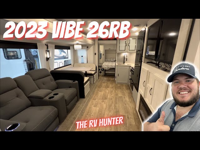 2023 Vibe 26RB | Rear Bath Couples Travel Trailer | Simply Beautiful!