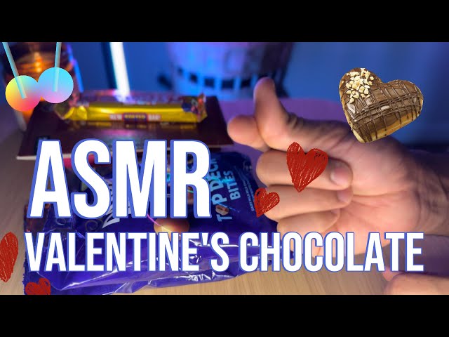 🍫 ASMR Speed Tapping on Valentine's Chocolates 🎁✨ Soothing Sounds & Flickering Candle 🌹