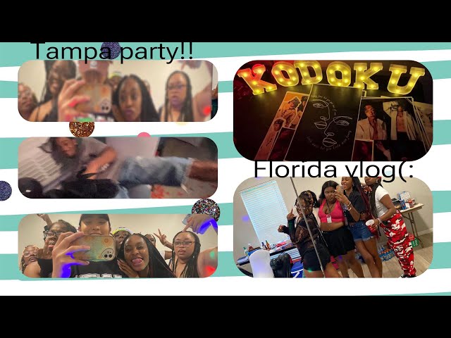 Florida vlog/tampa party✨🍾😝 bro had bars 🫣😭