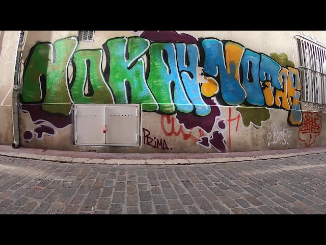 TimeWarp Graffiti Walk – Le Panier / Marseille – November 2019