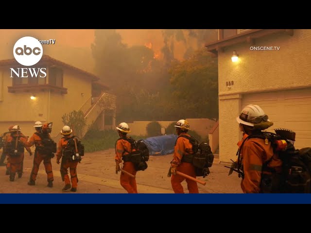 Los Angeles wildfires spread across California