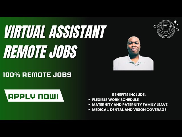 Remote Virtual Assistant Jobs/A No Phone No Experience Required Job + Entry Level Jobs + More