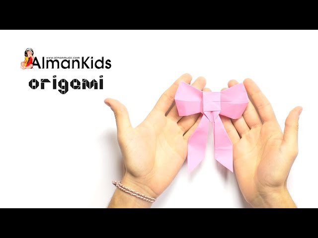 AlmanKids Origami | Nastro di Carta | Moño de papel | Paper Ribbon