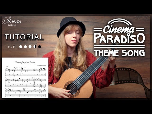 Cinema Paradiso Soundtrack | Classical Guitar Tutorial