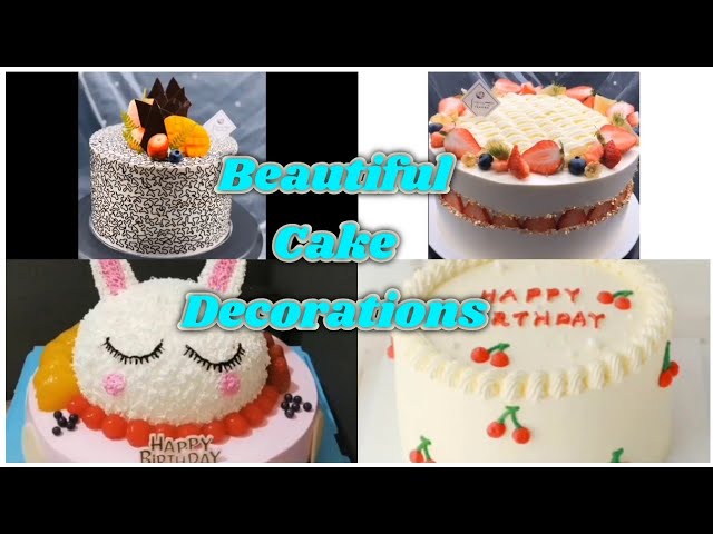 Most Satisfying Cake Decorations/Beautiful Cake Decorations for Party