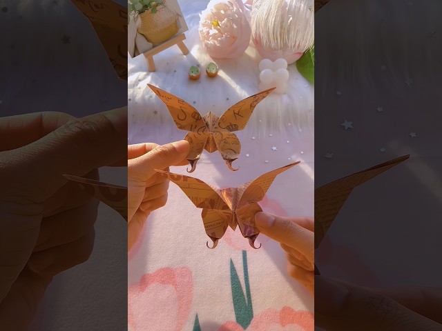 Origami butterfly 🦋 #diy