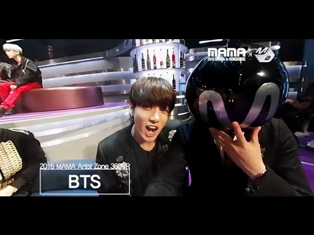 [360VR/2016MAMAxM2] BTS Reaction