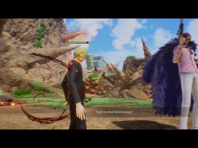 ONE PIECE ODYSSEY: Cora, Law, and Sanji vs. Doflamingo