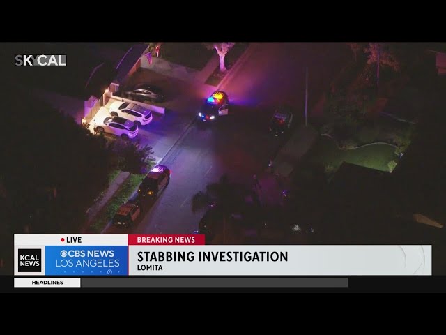 Police investigating stabbing in Lomita