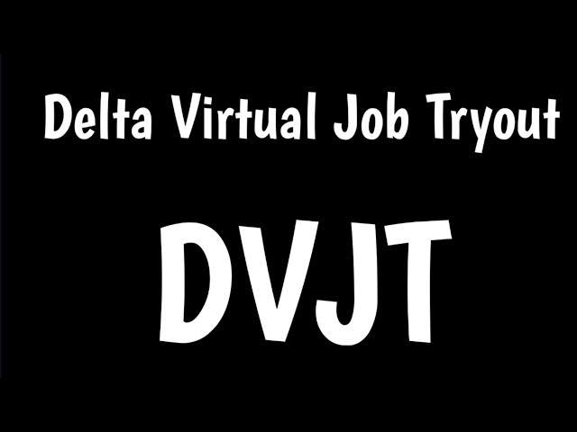 Delta Virtual Job Tryout | Delta VJT | Flight Attendant Delta Virtual Job |