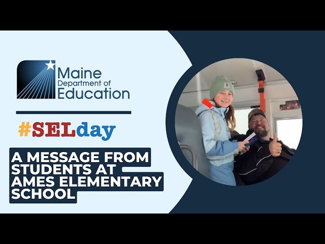 A Message from Students at Ames Elementary School - SEL Day 2023