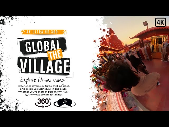 Tilt your Phone |Discover the Wonders of the 8K Global Village 360° | Malayalam | #GlobalVillage