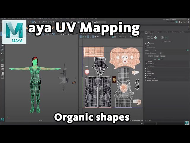 UV Mapping Game Assets: Character