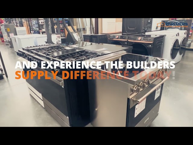 Builders Supply & Home Center Appliance Section