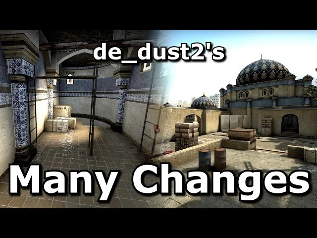 de_dust2's Many Changes