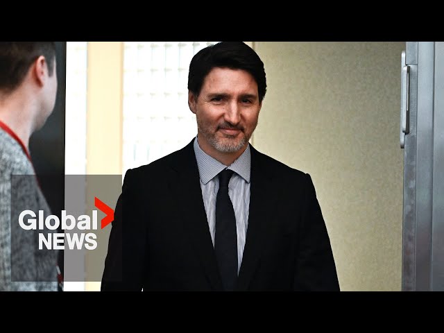 Trudeau returns to work amid resignation calls