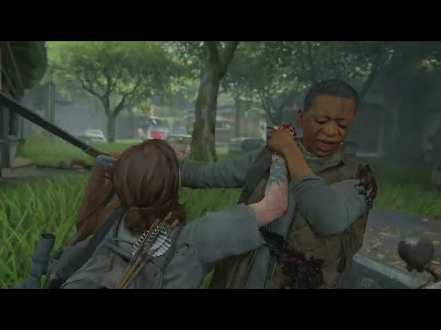 The Last of Us Part II Ps5 60FPS Ellie Gameplay