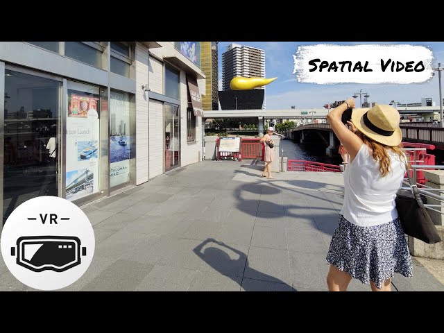 [VR180 3d] Spatial Photographies of Asakusa with XREAL Beam Pro